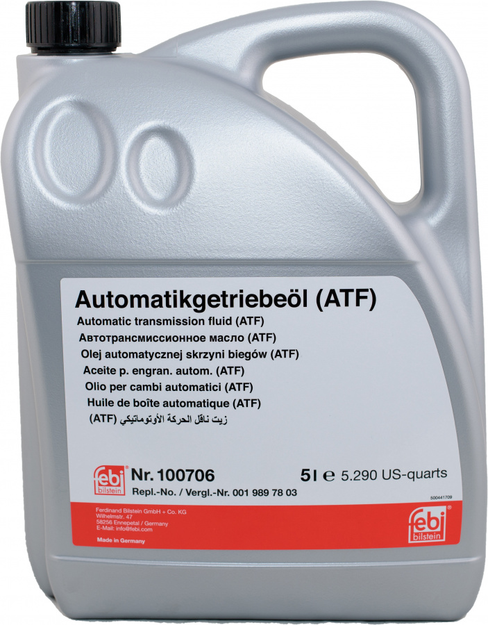FEBI Автотрансмиссионное масло (ATF) (5л.)
