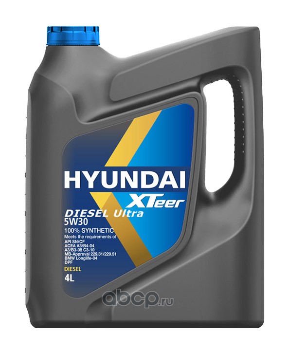 HYUNDAI XTEER Diesel Ultra 5W30      1041222