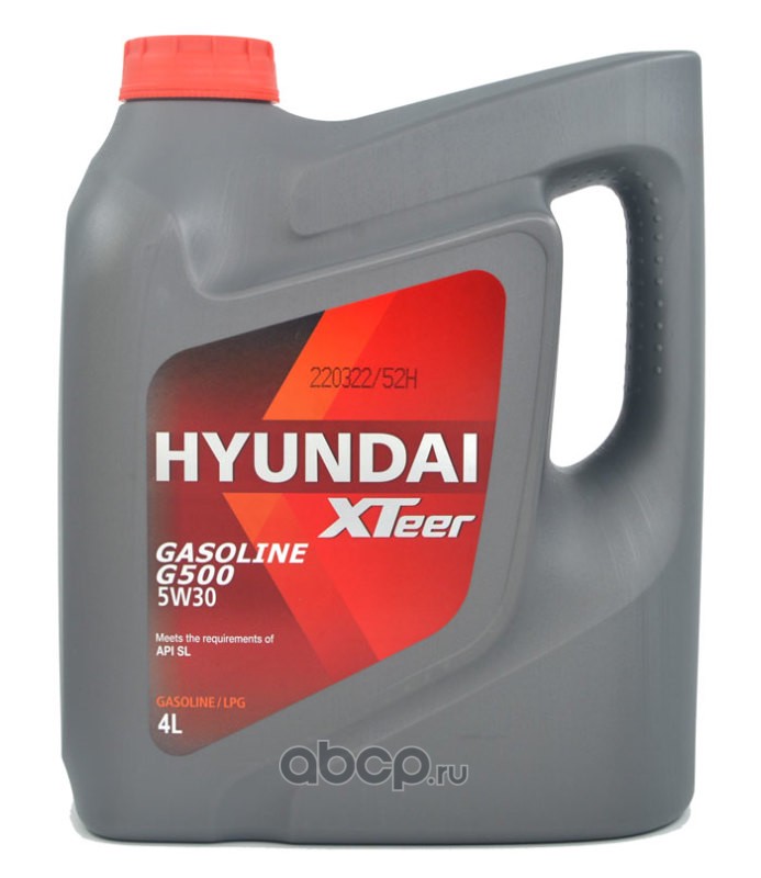 HYUNDAI XTeer Gasoline G500 5W30 SP 1041155